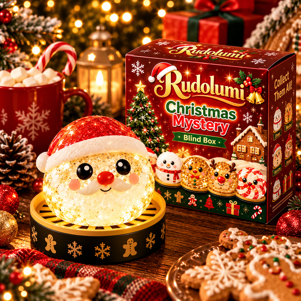 Rudolumi Christmas Magic Glow Squishy Toy