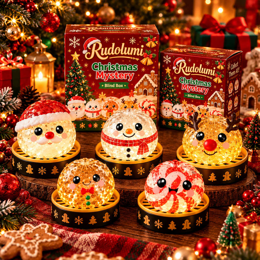 Rudolumi Christmas Magic Glow Squishy Toy